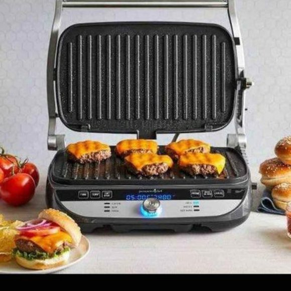 Pampered Chef Kitchen Pampered Chef Deluxe Electric Grill Griddle